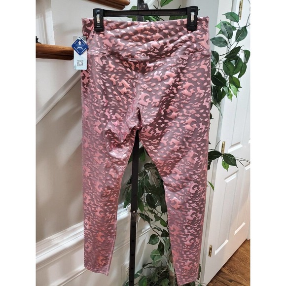 My Charmo Womens Pink Nylon Casual Elastic Waist Activewear Leggings Size XL - Picture 7 of 13